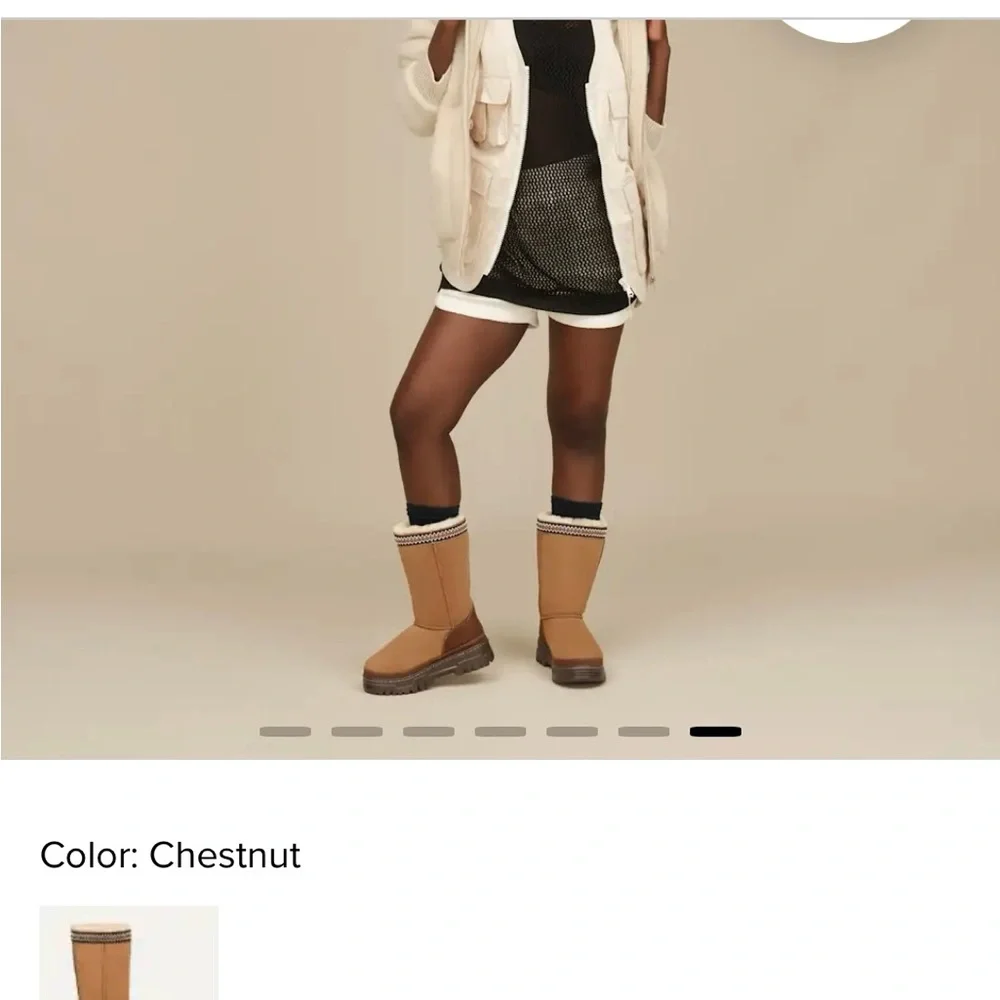 UGG Brown Winter Boots - Picture 4 of 11